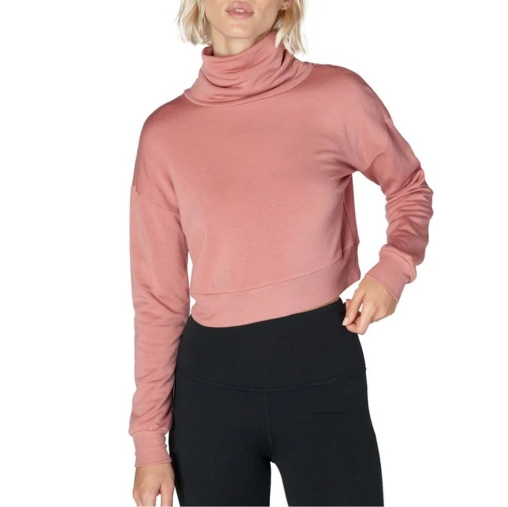 Beyond Yoga All Time Cropped Pullover Size Small